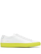 Common Projects Achilles Coloured Sole Sneakers - White