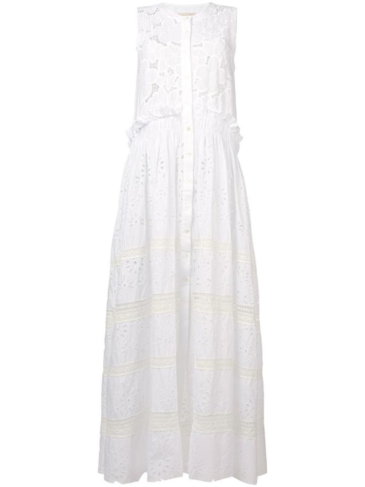 Anjuna Brigitta Broderie Anglaise Dress - White