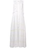 Anjuna Brigitta Broderie Anglaise Dress - White