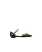 Jimmy Choo Black Leema Ballet Flats - Unavailable