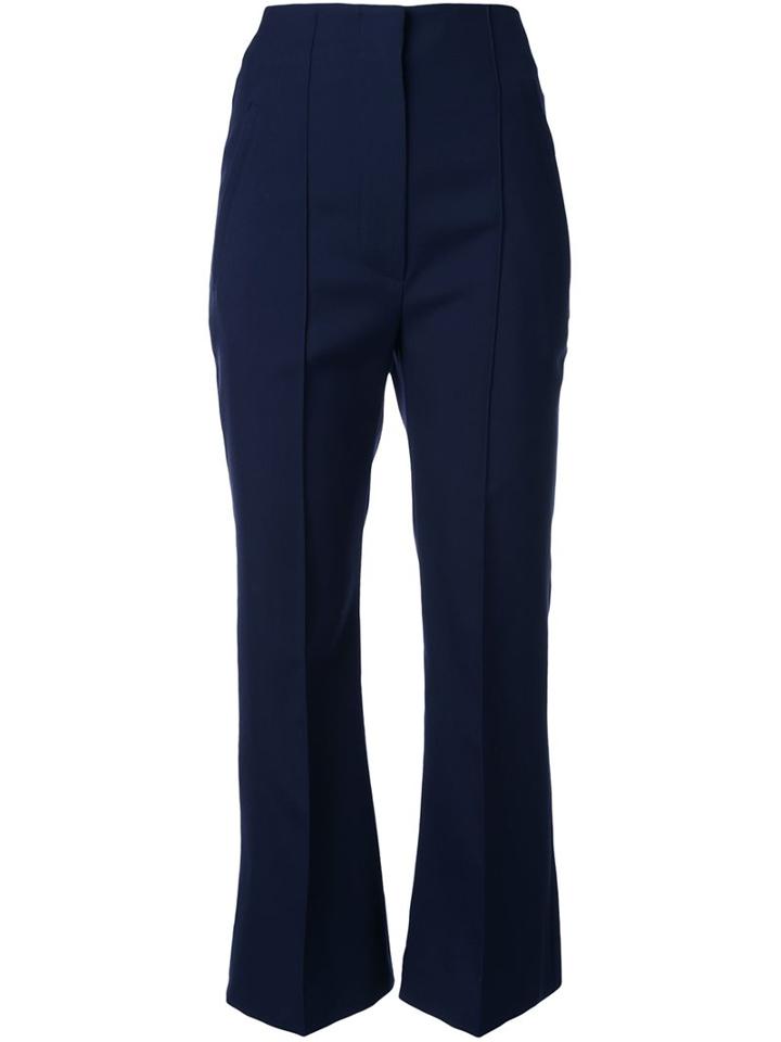 Roksanda Cropped Flared Trousers