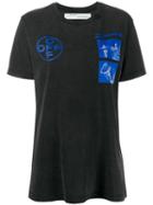 Off-white Hardcore Caravaggio Print T-shirt - Grey