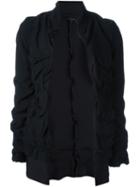 Comme Des Garçons Vintage Gathered Jacket, Women's, Size: Small, Black