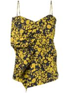 Victoria Victoria Beckham Asymmetric Tuck Tio - Blue