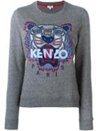 Kenzo 'tiger' Sweatshirt, Women's, Size: Xs, Grey, Cotton