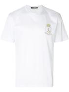 Billionaire Embroidered Logo T-shirt - White