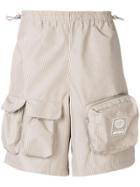 Misbhv Checked Cargo Shorts - Neutrals