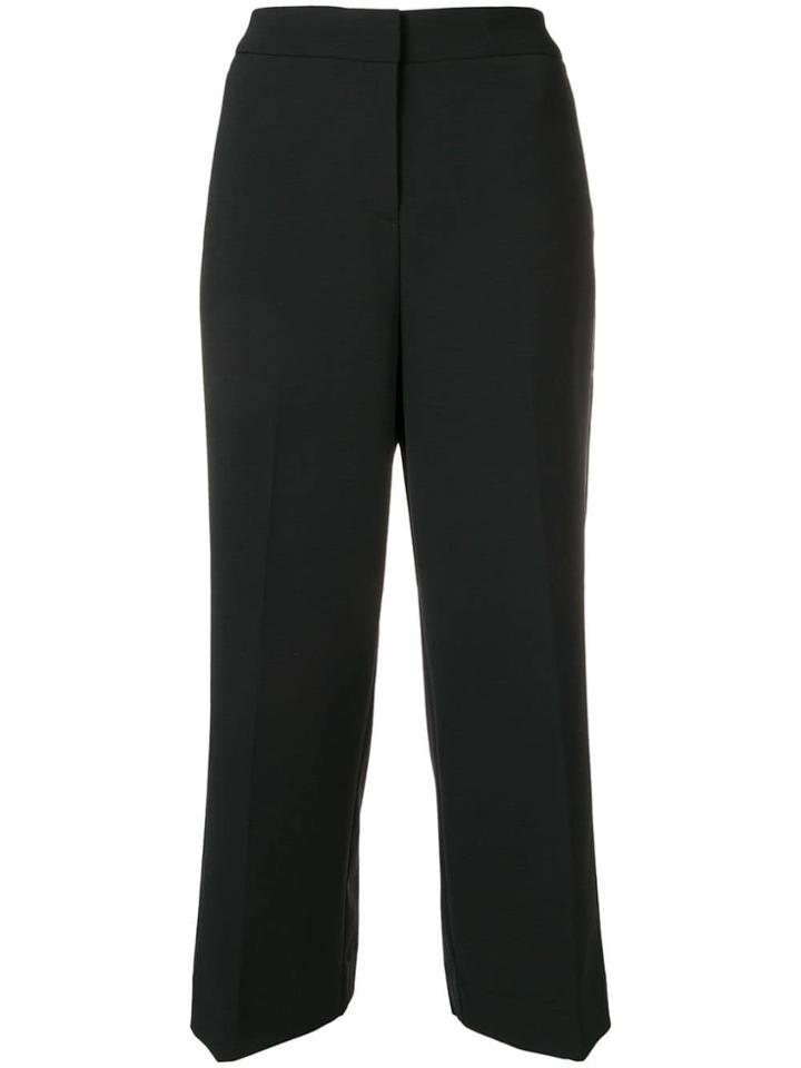 Dkny Cropped Black Trousers