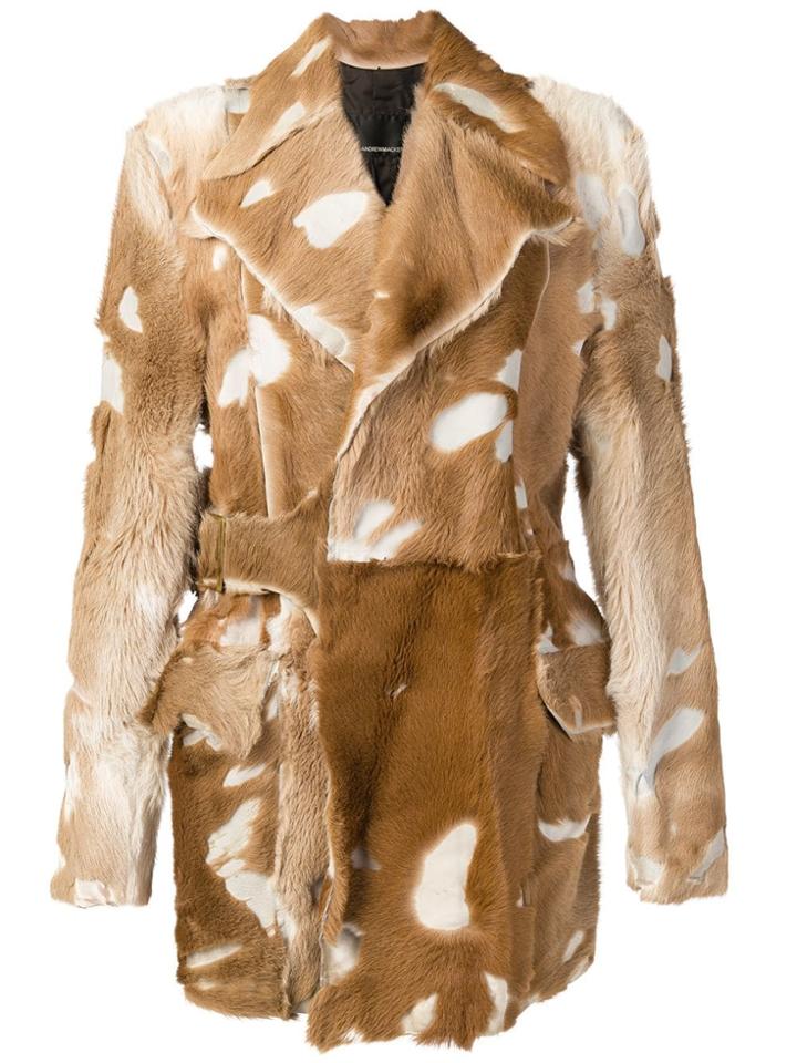 A.n.g.e.l.o. Vintage Cult 1990's Coat - Neutrals