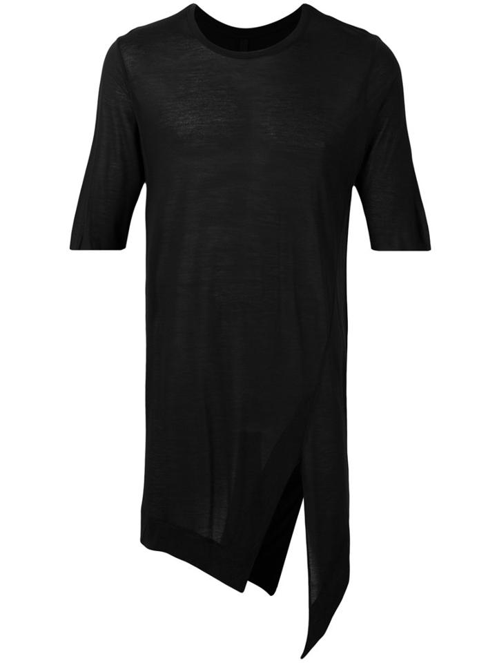 Army Of Me - Asymmetric T-shirt - Men - Modal - S, Black, Modal