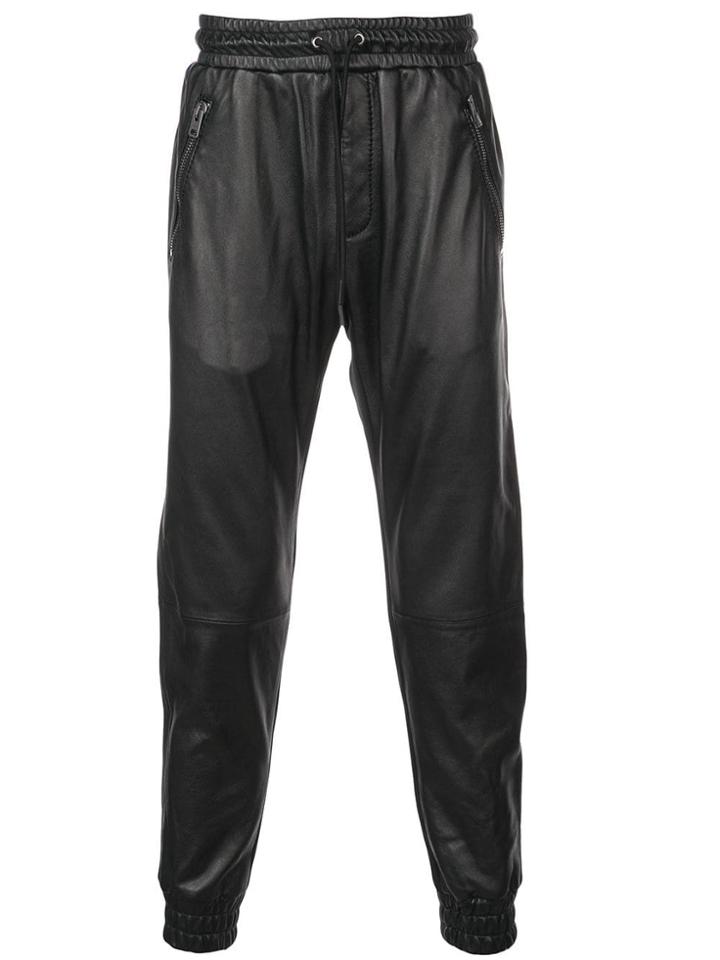 Coach Elasticated Trousers - Black