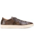 Santoni Lace Up Sneakers - Brown