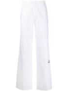 Raf Simons Panelled Straight-leg Trousers - White