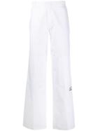 Raf Simons Panelled Straight-leg Trousers - White