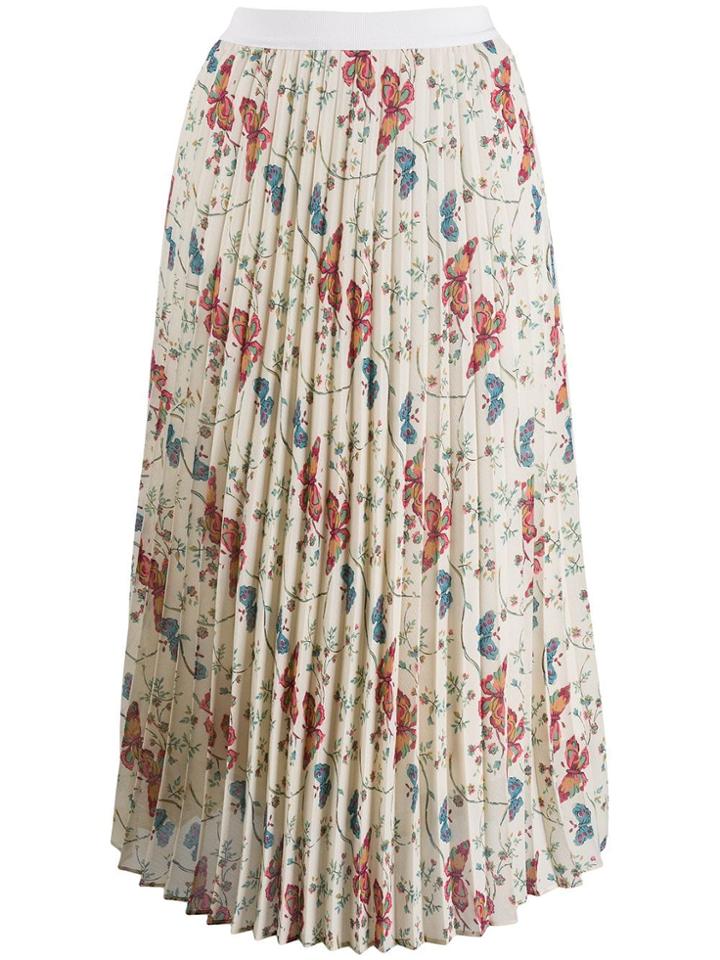 Semicouture Pleated Skirt - Neutrals