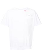 Off-white Ribbed Hem T-shirt