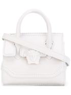Versace Small Palazzo Empire Bag, Women's, White, Leather