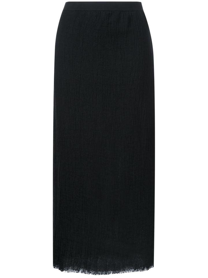 Kitx 'newton' Skirt, Women's, Size: 8, Black, Linen/flax