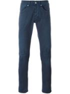 Dondup Classic Slim Jeans, Men's, Size: 32, Blue, Cotton/spandex/elastane