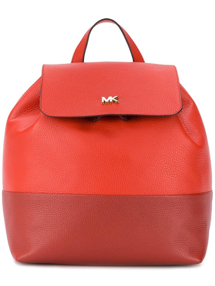 Michael Michael Kors Drawstring Backpack - Red