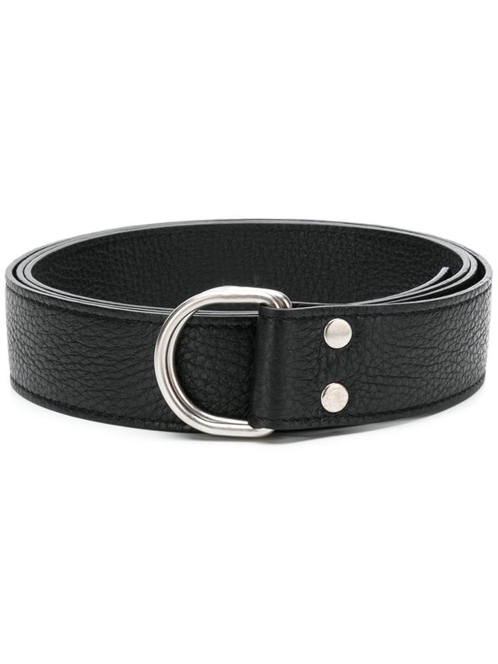 Maison Margiela Classic Buckled Belt - Black