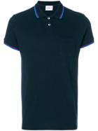 Dondup Striped Detail Polo Shirt - Blue