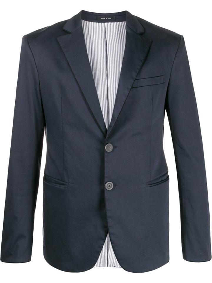 Giorgio Armani Pre-owned 2009 Tailored Blazer - Blue