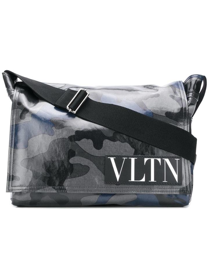 Valentino Camouflage Shoulder Bag - Grey