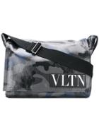 Valentino Camouflage Shoulder Bag - Grey