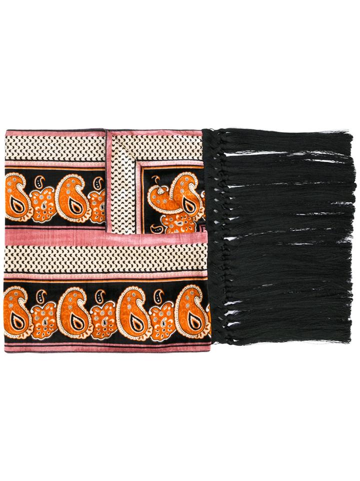 Forte Forte Paisley Scarf - Yellow & Orange