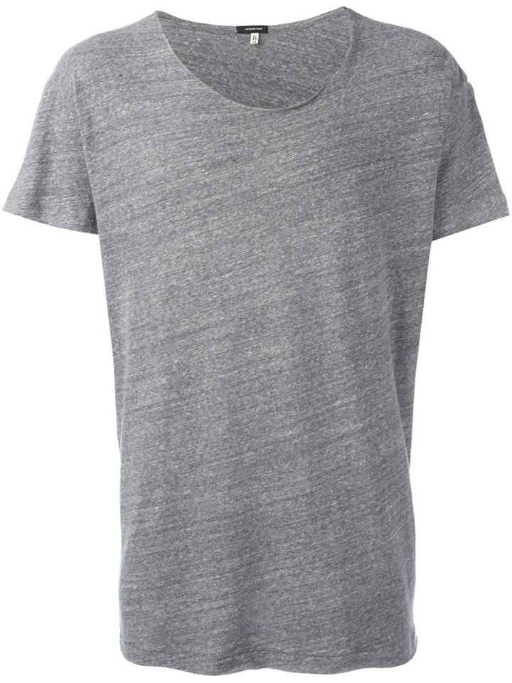 R13 Classic T-shirt, Adult Unisex, Size: Xs, Grey, Cotton/spandex/elastane