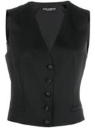 Dolce & Gabbana Classic Buttoned Waistcoat - Black
