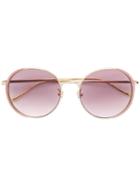 Gucci Eyewear Round Frame Sunglasses - Pink