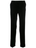 Ermenegildo Zegna Straight Leg Chino Trousers - Black