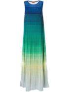 Missoni - Gradient Maxi Dress - Women - Silk/polyester/spandex/elastane/rayon - 40, Green, Silk/polyester/spandex/elastane/rayon