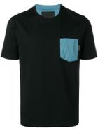 Prada Contrasting Details T-shirt - Black