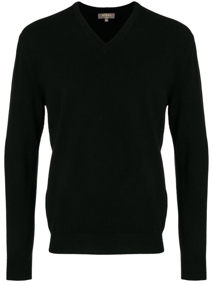 N.peal Cashmere The Burlington Jumper - Black