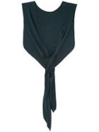 The Soloist - Bib Scarf - Unisex - Silk - One Size, Green, Silk