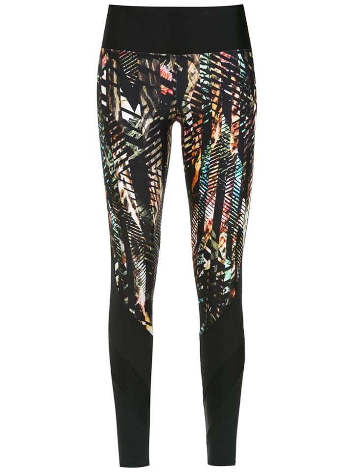 Track & Field Printed Savana Leggings - Black