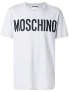 Moschino - Logo Printed T-shirt - Men - Cotton - 54, Grey, Cotton