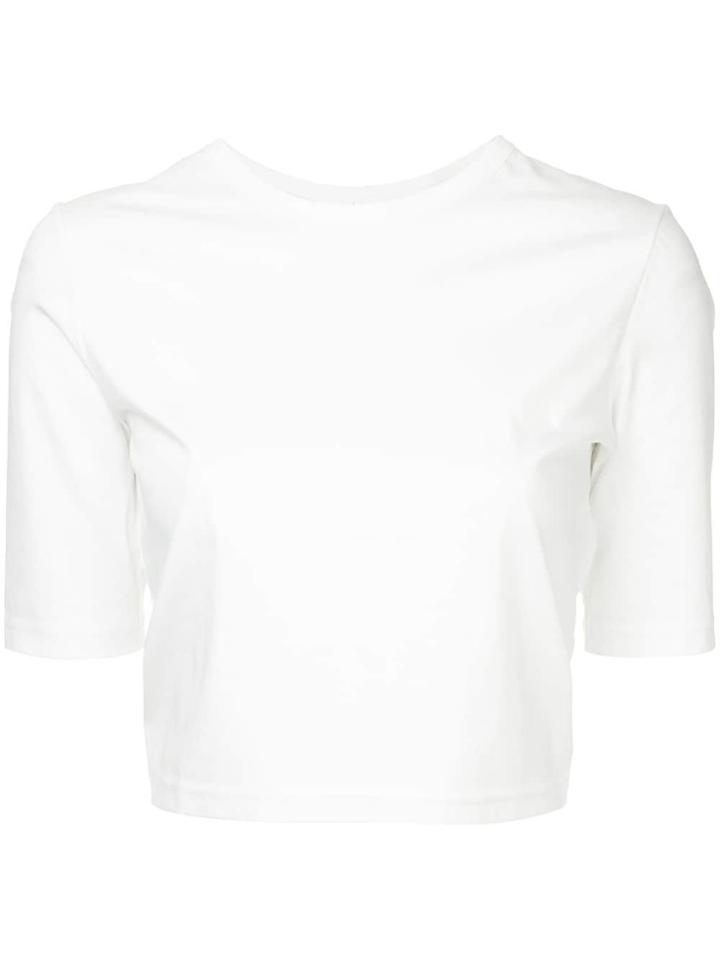 Dion Lee Twist Back T-shirt - White
