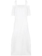 Venroy Off-the-shoulder Maxi Dress - White