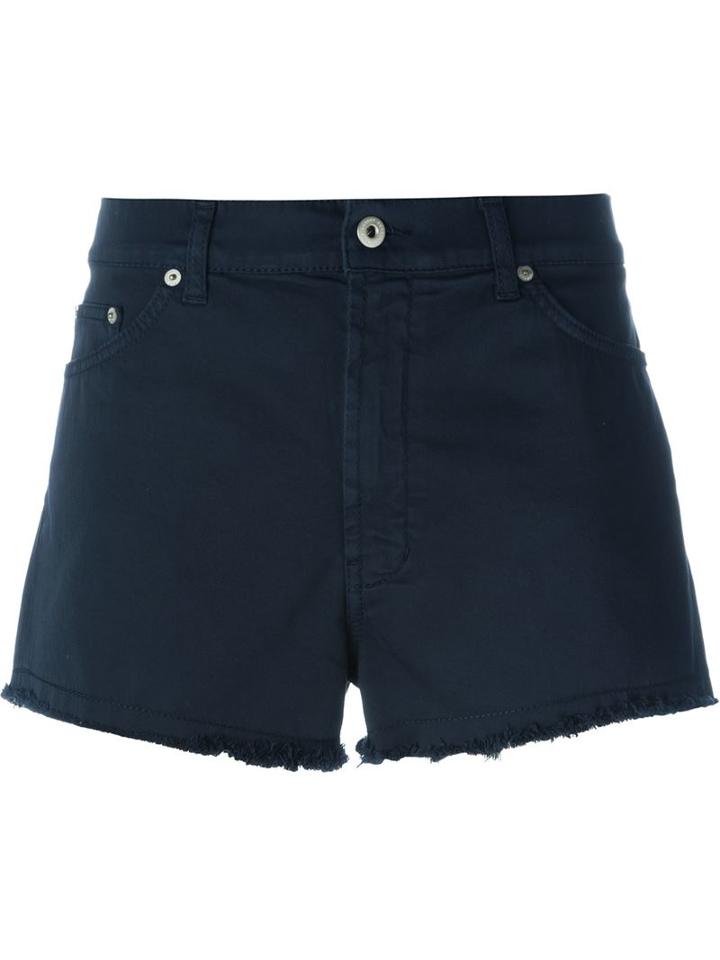 Dondup Denim Shorts, Women's, Size: 30, Blue, Cotton/spandex/elastane