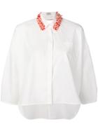 Pinko Embellished Collar Shirt - White