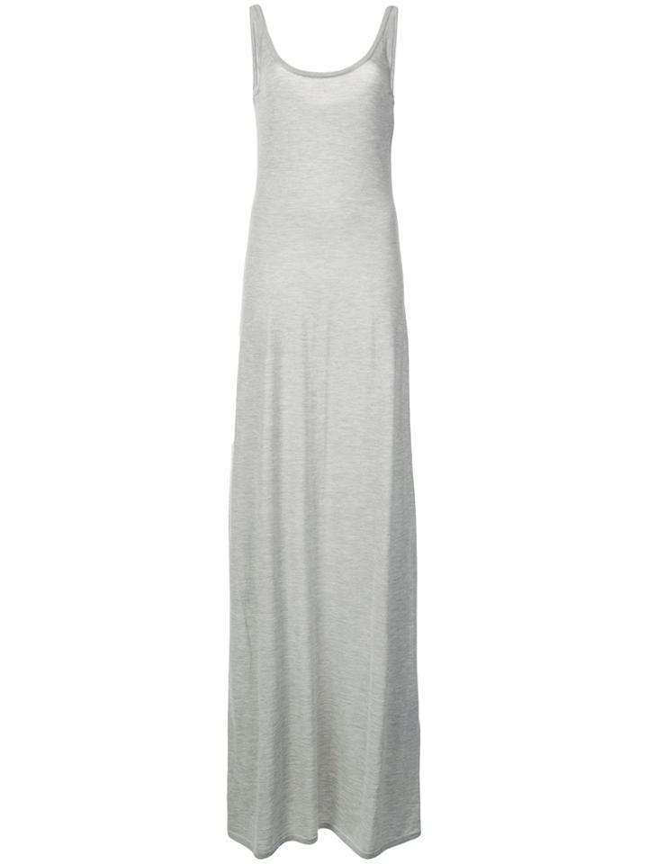 Ralph Lauren Collection Jersey Sleeveless Maxi Dress - Grey