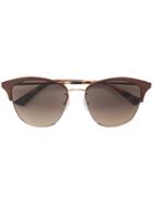 Mcq By Alexander Mcqueen Eyewear Bold Oversized Sunglasses - Brown