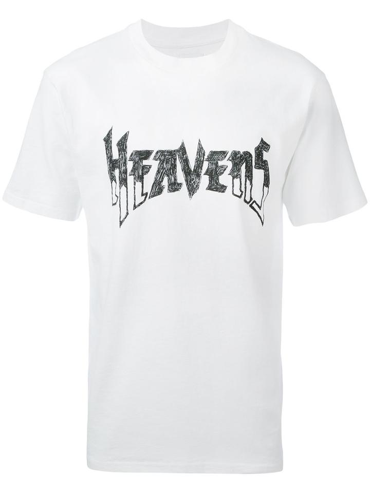 Edwin - Kyle Heavens T-shirt - Men - Cotton - L, White, Cotton
