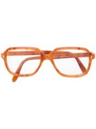 Yves Saint Laurent Vintage Tortoiseshell Optical Glasses, Yellow/orange