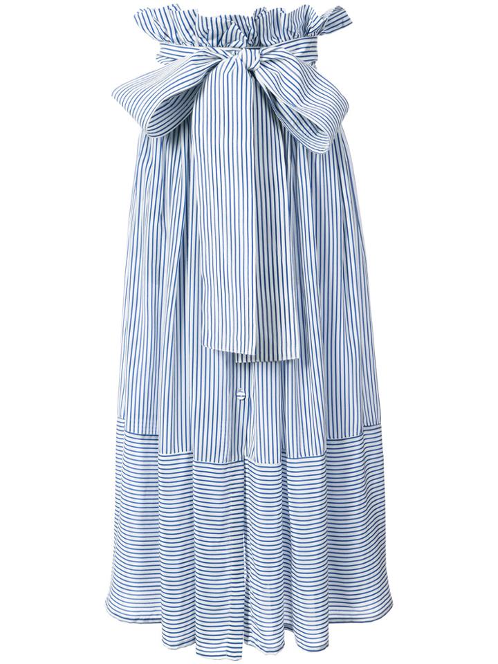 Silvia Tcherassi Provence Striped Skirt - Blue