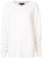 Theperfext - Knitted Sweater - Women - Cashmere - S, White, Cashmere